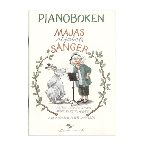 Majas Alfabets-sånger | Pianoboken
